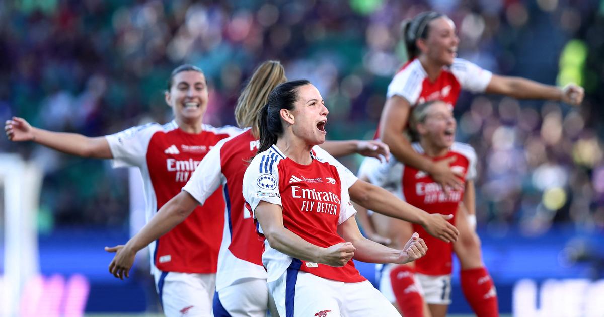 Arsenal triomphe à Lisbonne et remporte sa deuxième Ligue des champions face à Barcelone