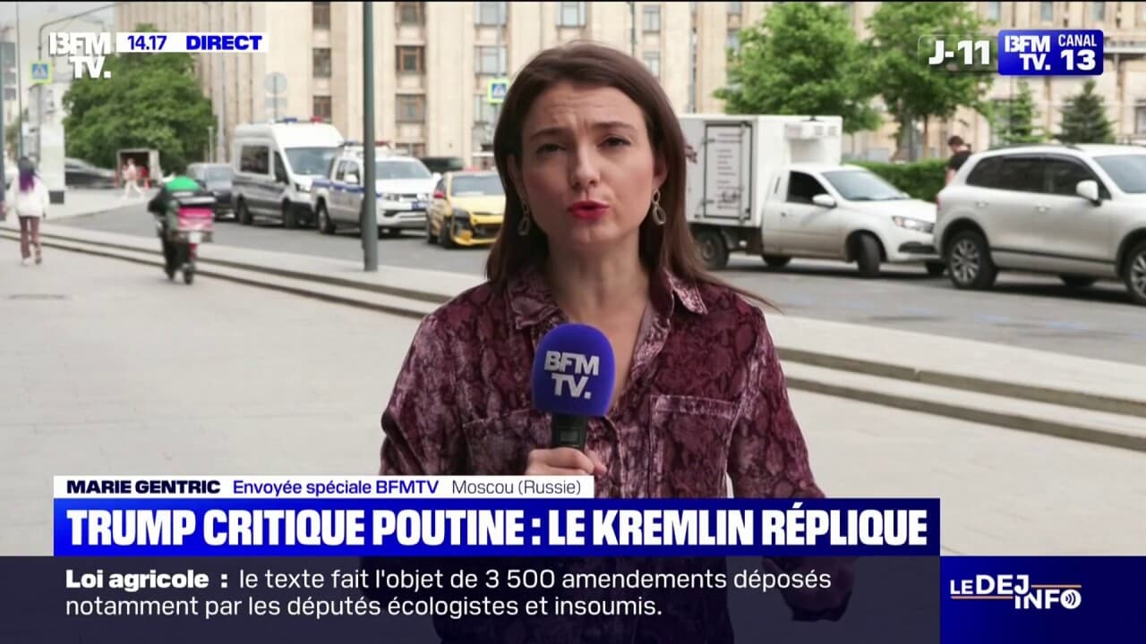 Guerre en Ukraine : Donald Trump critique Poutine, le Kremlin réagit