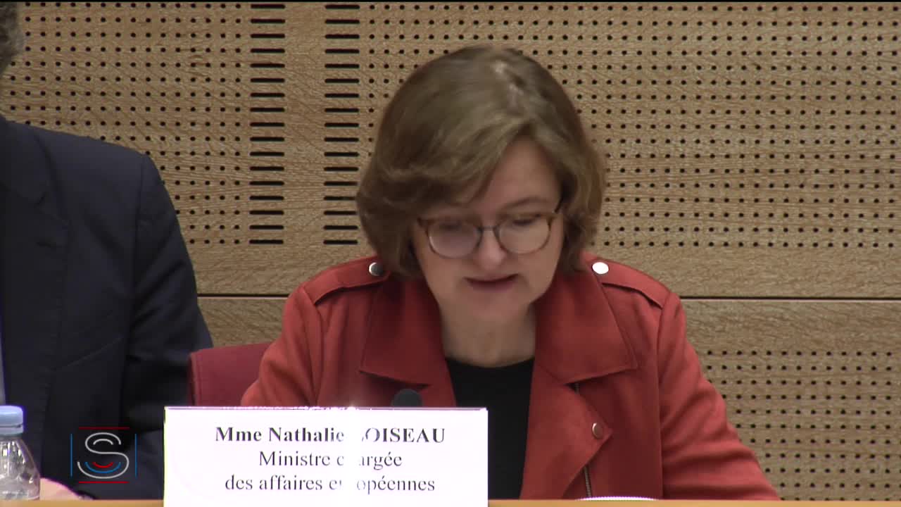 Nathalie Loiseau : Favoriser la négociation plutôt que les taxes douanières