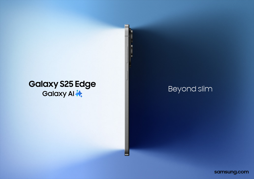 Samsung dévoile le Galaxy S25 Edge, son smartphone innovant au design ultra fin