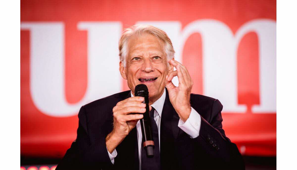 Dominique de Villepin en tête des personnalités politiques préférées des Français