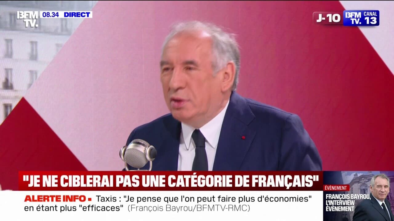 François Bayrou face aux préoccupations des Français concernant les taxis et l’agriculture